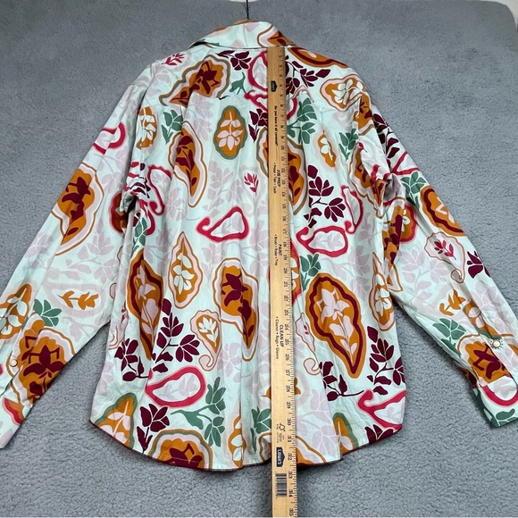 Indigo Palms Co. Tommy Bahama Shirt Floral Button Up Men's XXL Multi Color - Picture 6 of 8